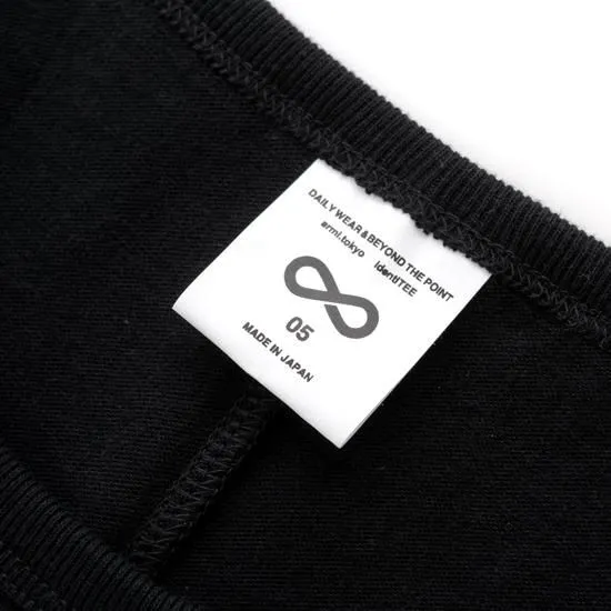 armi / 残布 Zan;p TANK TOP - BLACK