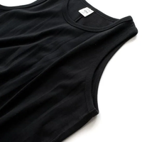 armi / 残布 Zan;p TANK TOP - BLACK