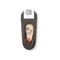 Riprap / NZ MERINO INVISIBLE SOCKS MOCA