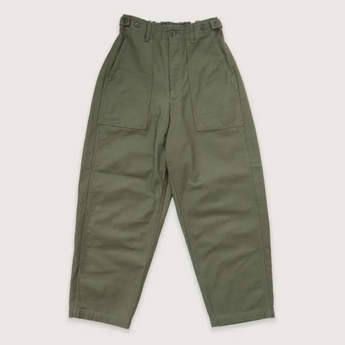 Ordinary fits JAMES FATIGUE BACK SATIN KHAKI