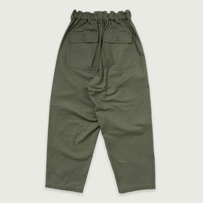 Ordinary fits  JAMES FATIGUE BACK SATIN KHAKI