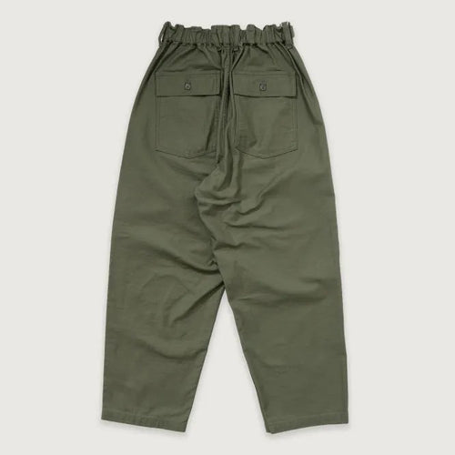Ordinary fits  JAMES FATIGUE BACK SATIN KHAKI