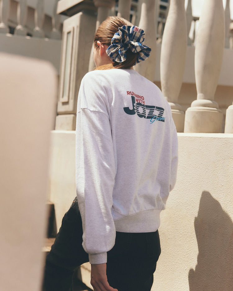 THE SHINZONE  GINGHAM CHECK SCRUNCHIE