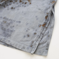 armi  ar070147 SEED CYCLE × WhERE is FAKE × MISAKI USHIOZU CAPSULE COLLECTION RUST DYED（重）SIDE-SLIT SHORT SLEEVE TEE