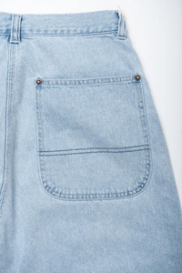 Ordinary fits  BELL PANTS BLEACH 180BL-BLEACH