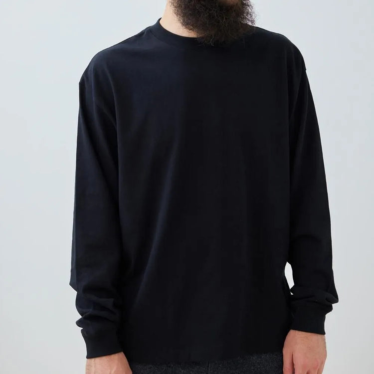 armi  Zan;p LONG OVER ORGANIC 残布 ar060412 BLACK