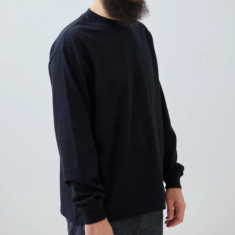 armi  Zan;p LONG OVER ORGANIC 残布 ar060412 BLACK