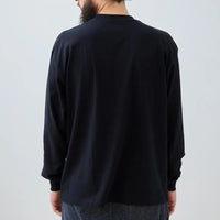 armi  Zan;p LONG OVER ORGANIC 残布 ar060412 BLACK