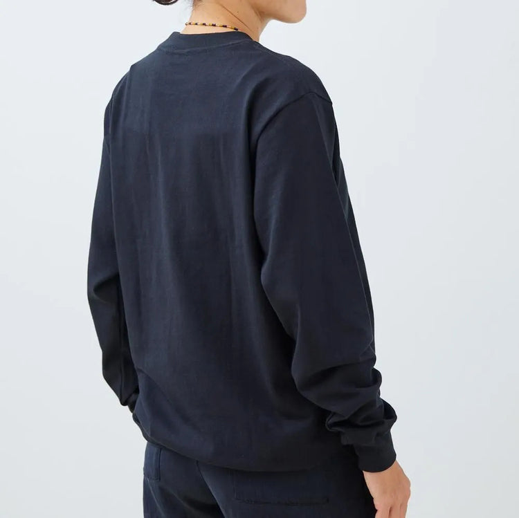 armi  Zan;p LONG OVER ORGANIC 残布 ar060412 BLACK