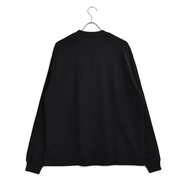 armi  Zan;p LONG OVER ORGANIC 残布 ar060412 BLACK