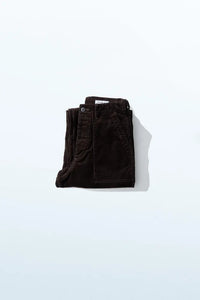 Ordinary fits  CORDUROY FATIGUE PANTS PT023 BROWN