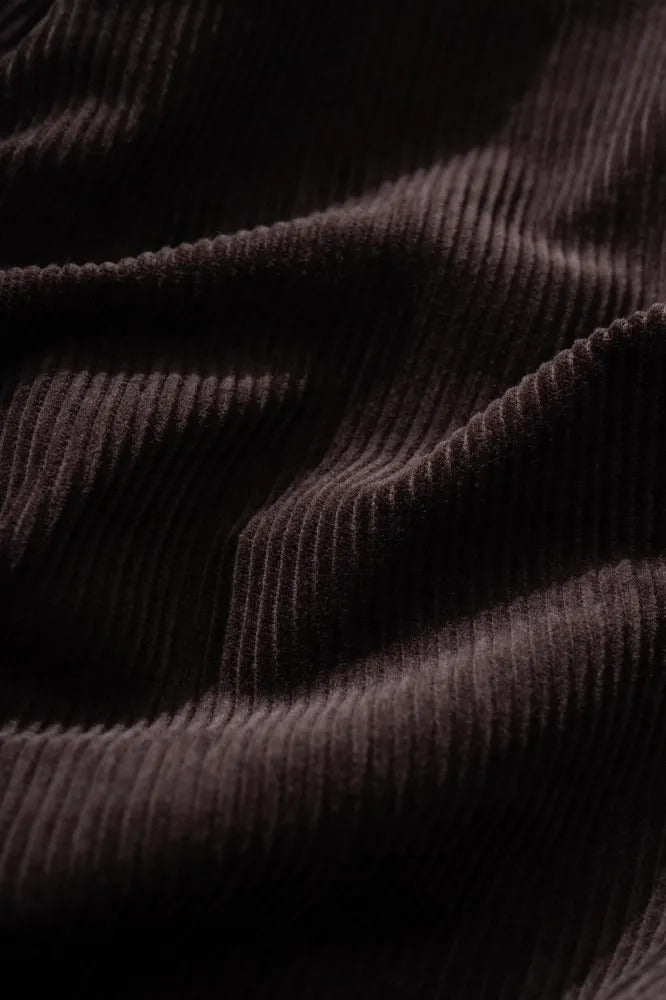 Ordinary fits  CORDUROY FATIGUE PANTS PT023 BROWN