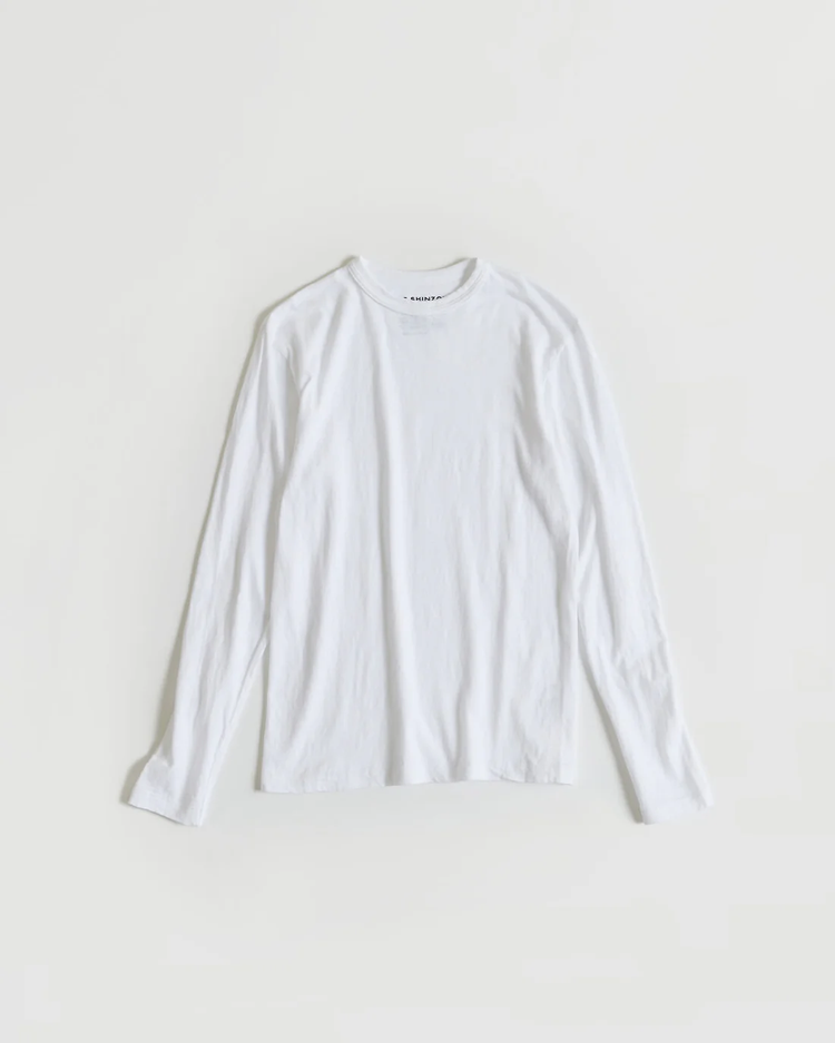 THE SHINZONE  GENERAL LONG SLEEVE 01 WHITE