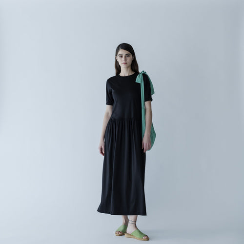 MEYAME / TENCEL DRESS BLACK