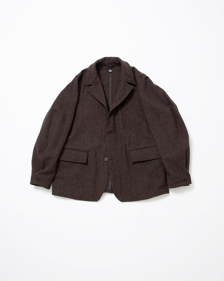 THE CORONA UTILITY CJ003 - SHERRY・TRAVELER'S SPORTS COAT / Melange Brown CJ003-26-06