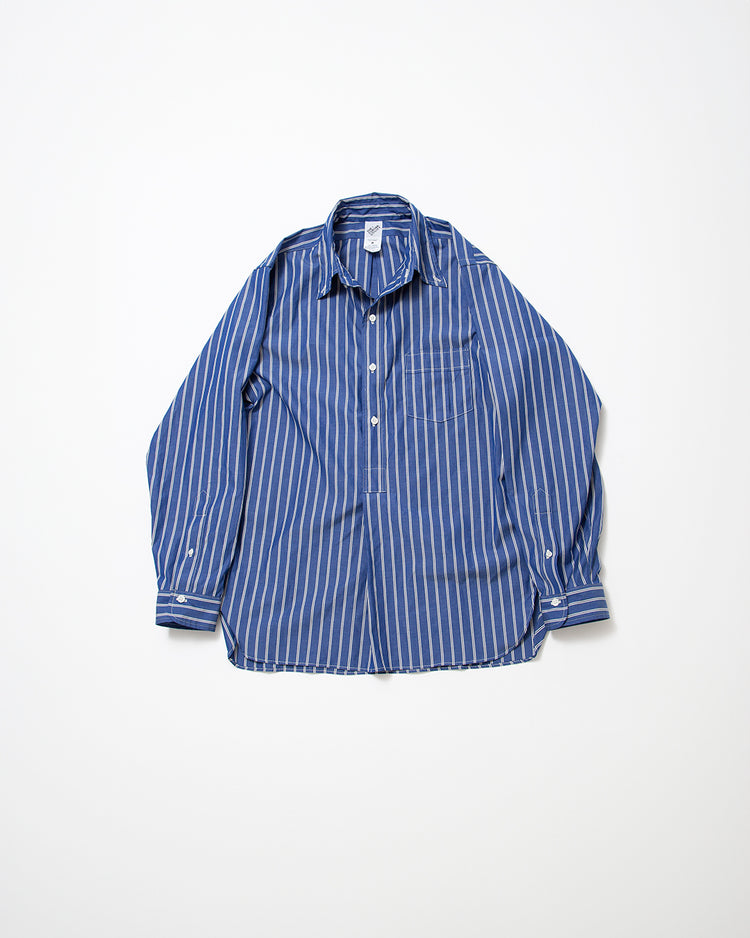 THE CORONA UTILITY CS005 - W.C.W SHIRT PULLOVER / Blue × White