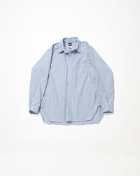 THE CORONA UTILITY CS005 - W.C.W SHIRT PULLOVER / Blue × Charcoal
