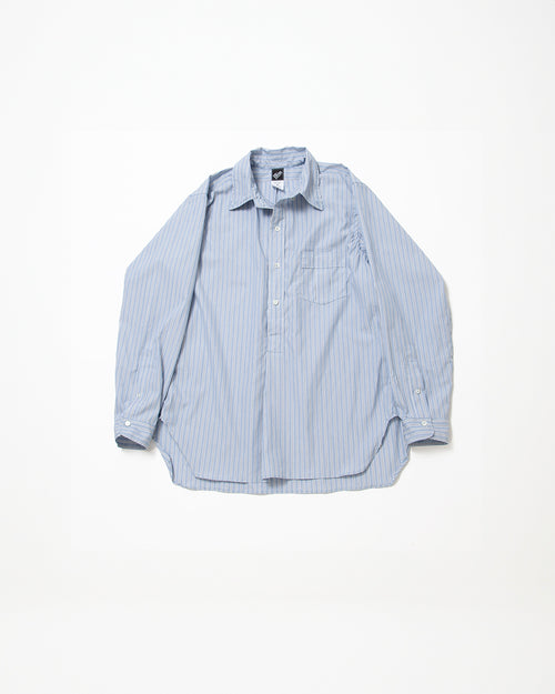 THE CORONA UTILITY CS005 - W.C.W SHIRT PULLOVER / Blue × Charcoal