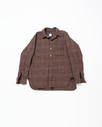 THE CORONA UTILITY   CS005 - W.C.W SHIRT PULLOVER / Mocha × Brown CS005-26-08
