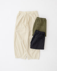 RINEN / 60/2 High-Twist Gabardine Oval Pants R49509