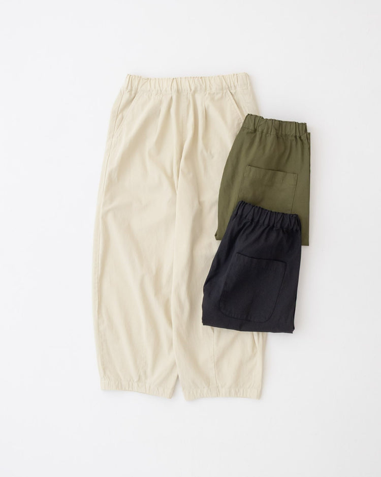 RINEN / 60/2 High-Twist Gabardine Oval Pants R49509