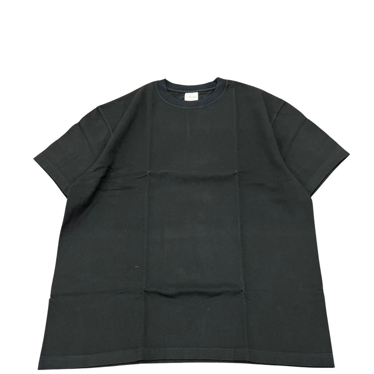 Yonetomi  NEW BASIC T-SHIRT BLACK