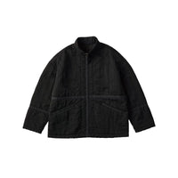 PORTER CLASSIC SUPER NYLON MILITARY ZIP UP JACKET