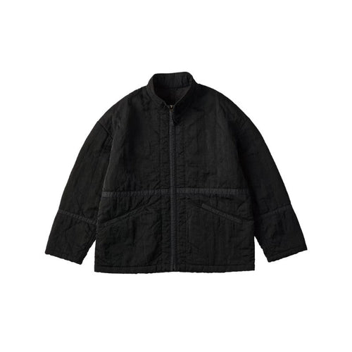 PORTER CLASSIC SUPER NYLON MILITARY ZIP UP JACKET