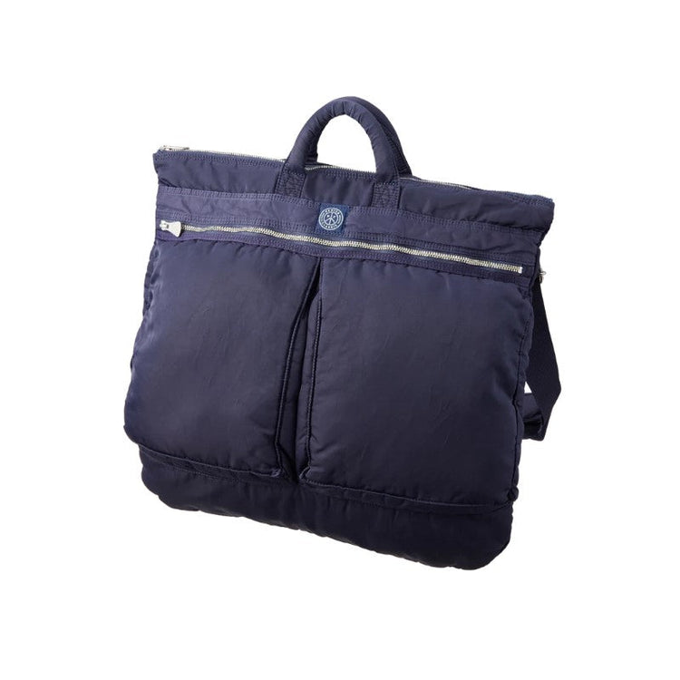 PORTER CLASSIC  SUPER NYLON HELMET CASE L BLUE