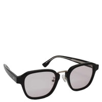 NEW. ANDREW C-1 black*antique silver sunglasses