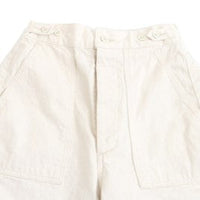 Ordinary fits / JAMES PANTS DENIM WHITE