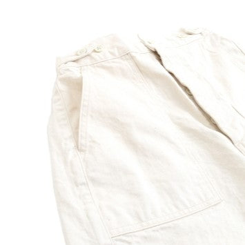 Ordinary fits / JAMES PANTS DENIM WHITE