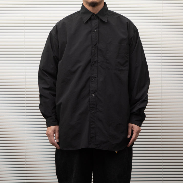 BURLAP OUTFITTER  L/S B.B.SHIRT BLACK