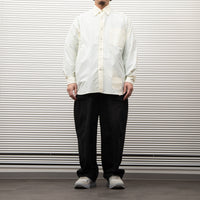 BURLAP OUTFITTER/  L/S B.B.SHIRT OFF WHITE
