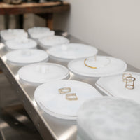 tiinei / 八角プレート プラチナ  大