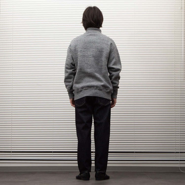 A.G.SPALDING&BROS / HALF ZIP TRAINING SHIRTS L.GRAY