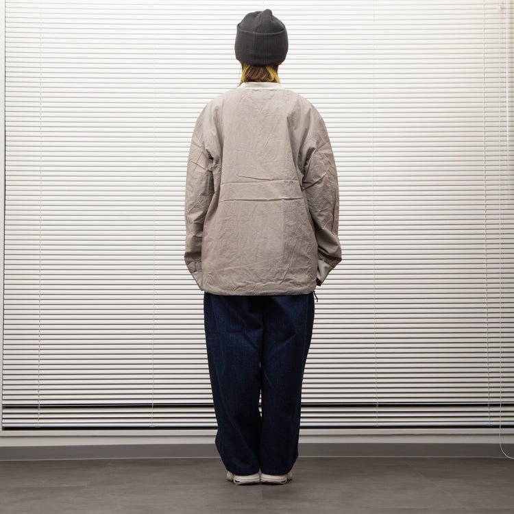 NANGA /NO COLLAR SOFT DOWN CARDIGAN/ノーカラーソフトダウンカーディガン BEIGE
