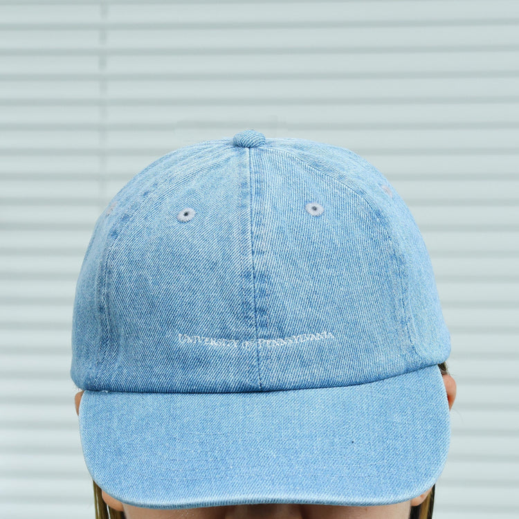 SUNNY SPORTS  / Newhattan / IIVY LEAGUE BASEBALL CAP-DENIM 33　PENNY/Lt.BLUE