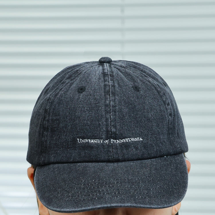 SUNNY SPORTS  / Newhattan / IIVY LEAGUE BASEBALL CAP-DENIM 97　YALE/BLACK