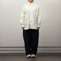 BURLAP OUTFITTER/  L/S B.B.SHIRT OFF WHITE