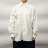 BURLAP OUTFITTER/  L/S B.B.SHIRT OFF WHITE