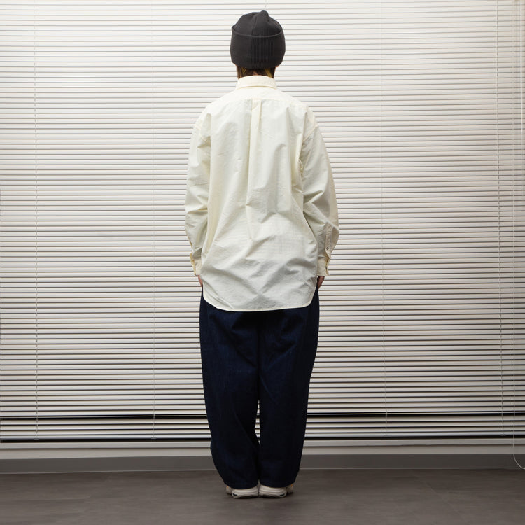 BURLAP OUTFITTER/  L/S B.B.SHIRT OFF WHITE