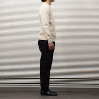 Yonetomi  / MERCERIZED COTTON RIB KNIT P/O