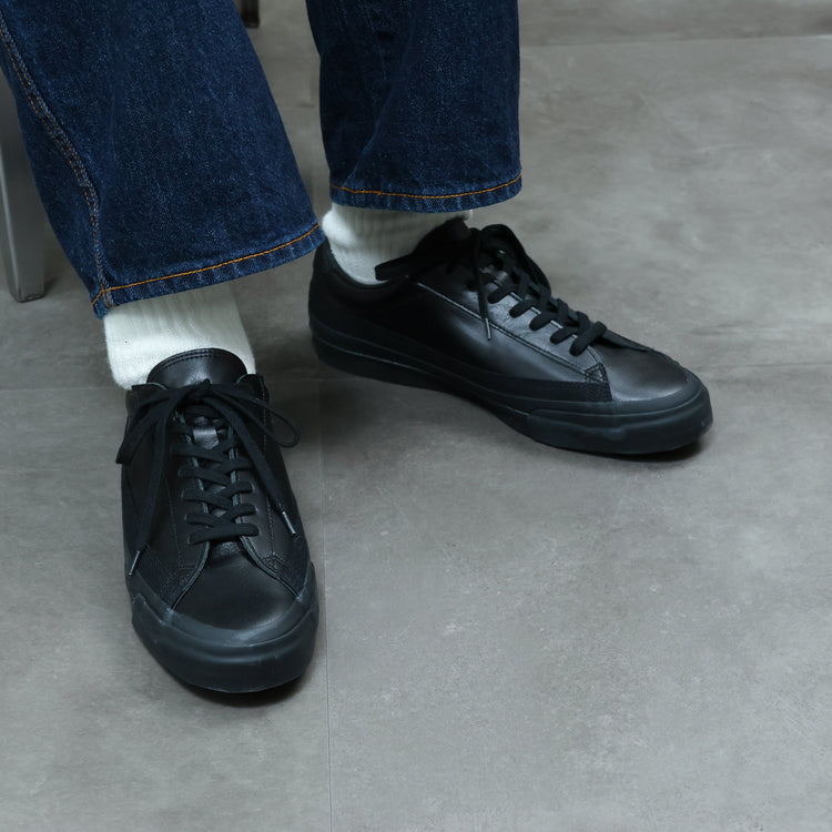 ASAHI/ BELTED LOW LEATHER ASAHI 036 BLACK