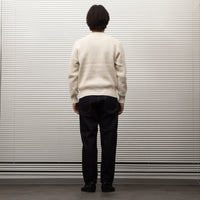 Yonetomi  / MERCERIZED COTTON RIB KNIT P/O