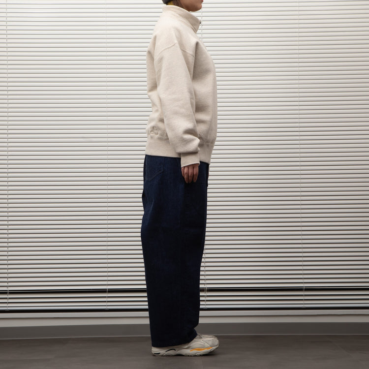 A.G.SPALDING&BROS / HALF ZIP TRAINING SHIRTS L.GRAY