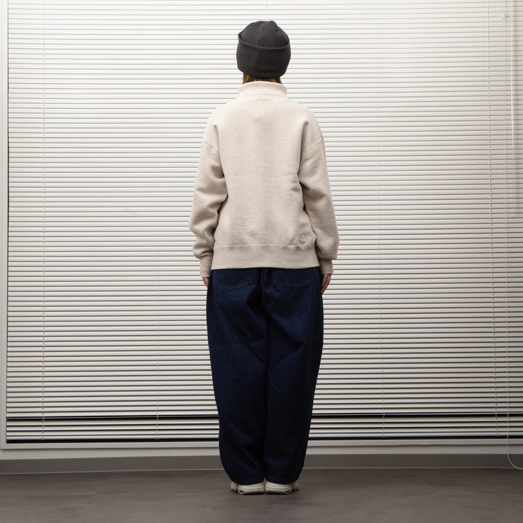 A.G.SPALDING&BROS / HALF ZIP TRAINING SHIRTS L.GRAY