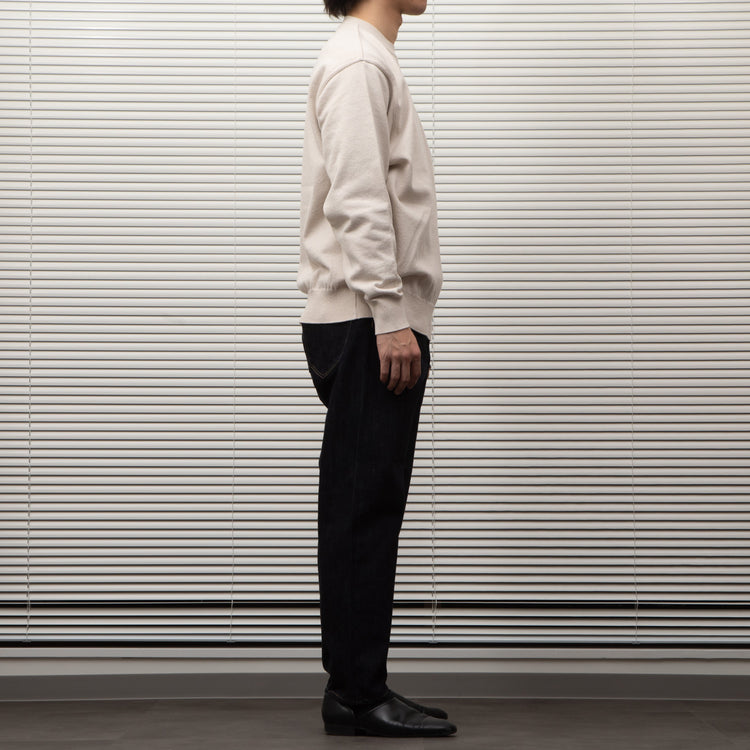 Yonetomi  / WAVE COTTON KNIT P/O 　SOLID