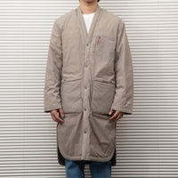 NANGA /NO COLLAR SOFT DOWN COAT(UNISEX)/ノーカラーソフトダウンコート BEIGE