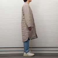 NANGA /NO COLLAR SOFT DOWN COAT(UNISEX)/ノーカラーソフトダウンコート BEIGE